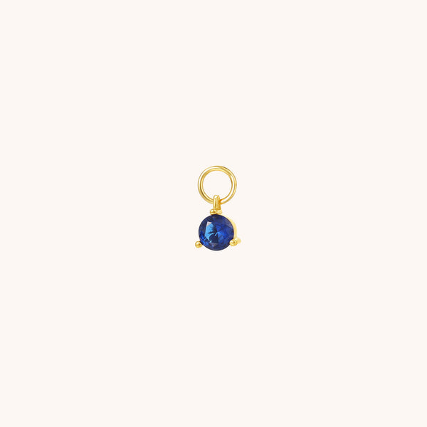 Blue Czs Earring Charm