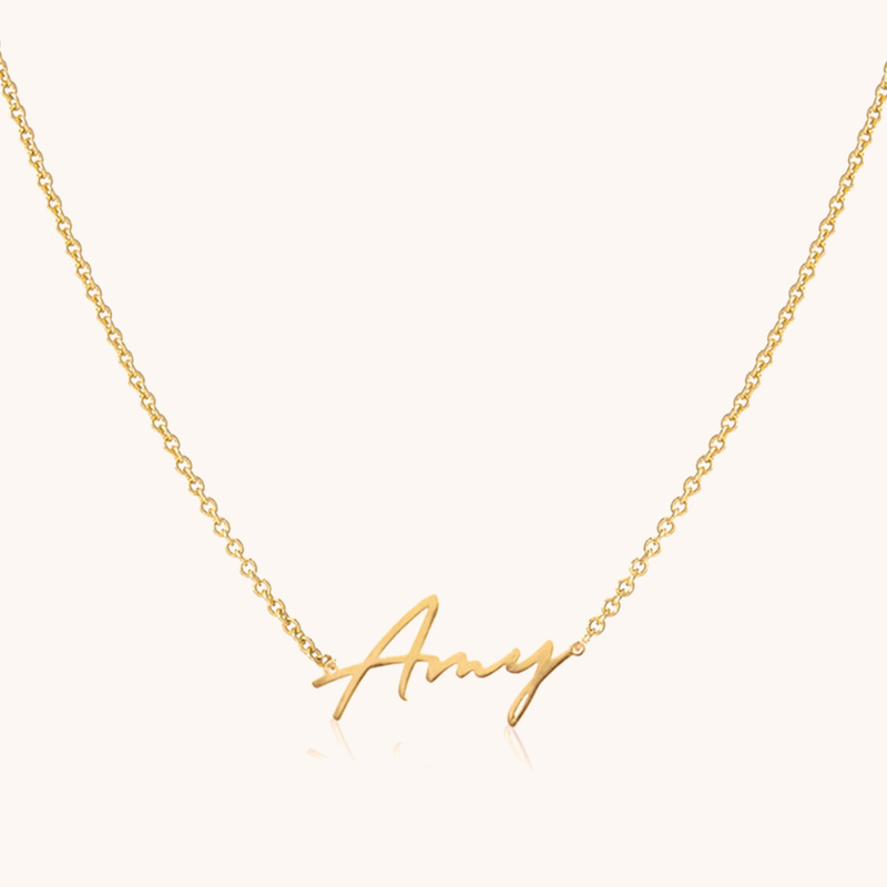 Personalised Handwritten Name Necklace