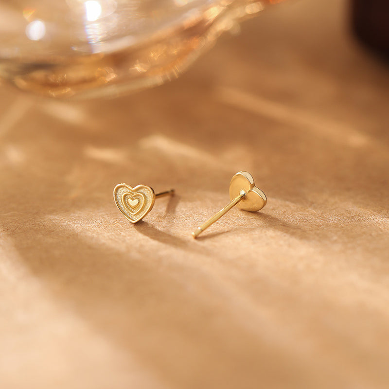 Heart Stud Earring