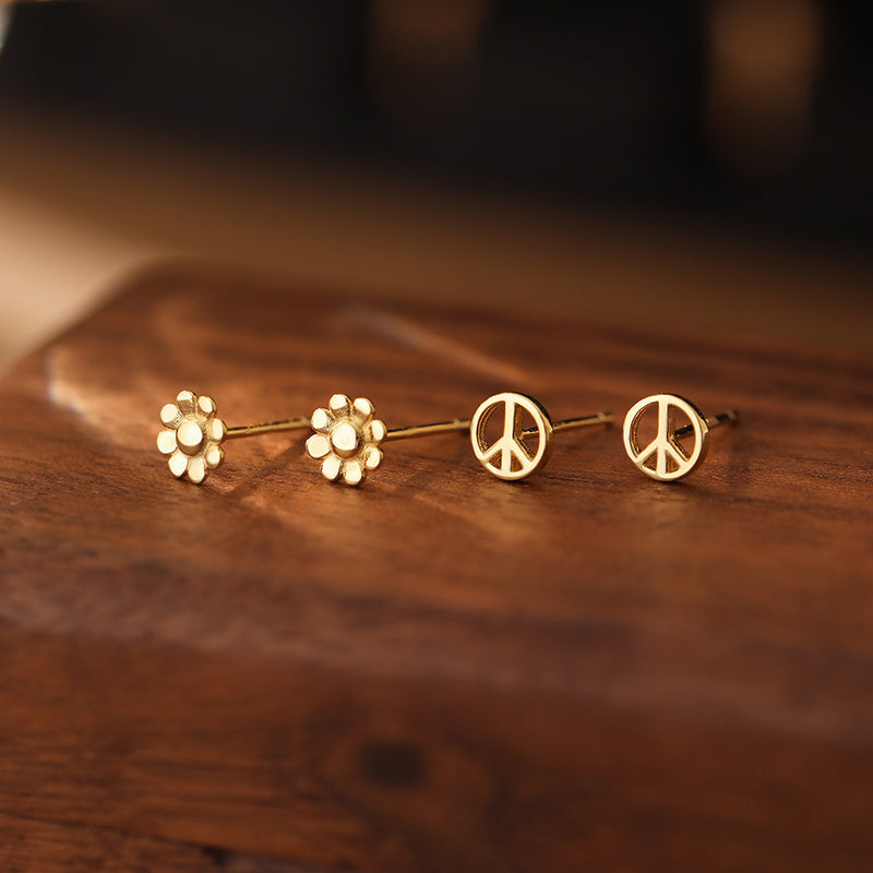 Flower Stud Earring