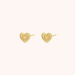 Heart Stud Earring