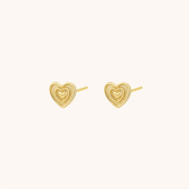 Heart Stud Earring