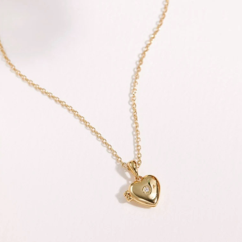 Heart Locket Necklace