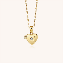 Heart Locket Necklace