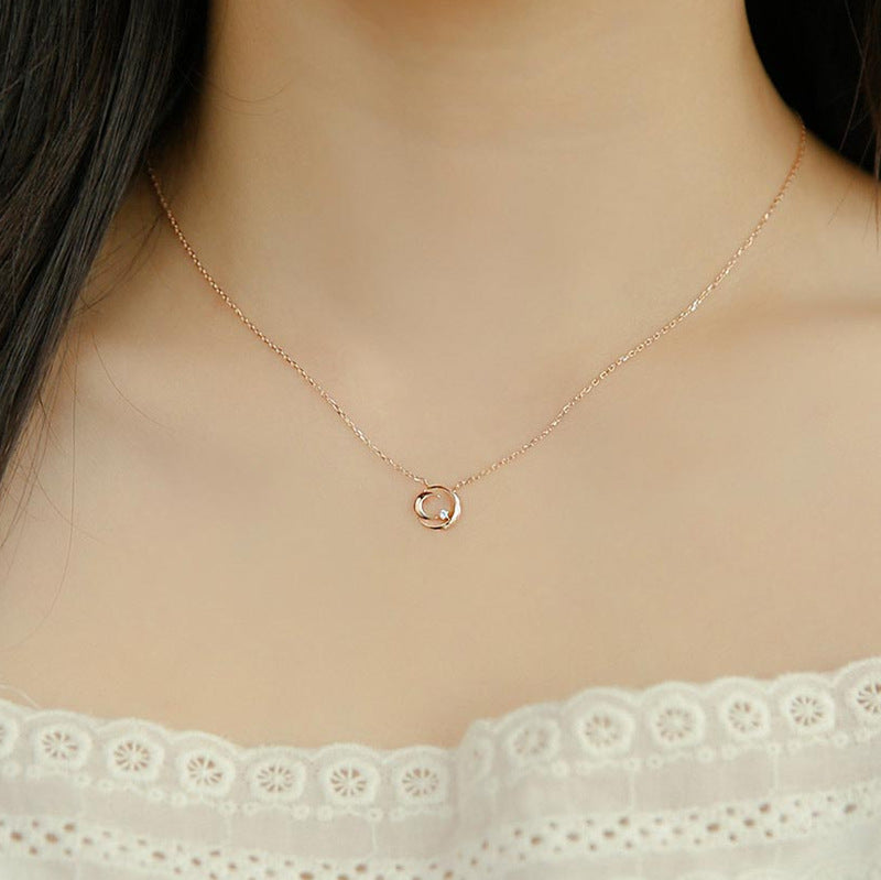 Star And Crescent Moon Necklace