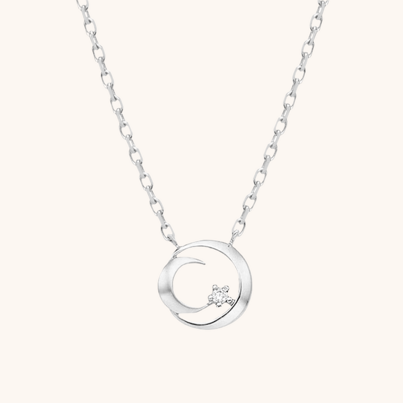 Star And Crescent Moon Necklace