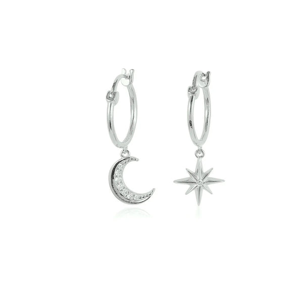 Moon and Stella Chunky Hoops