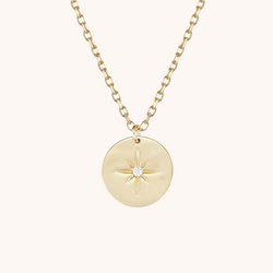 Stella Disc Necklace