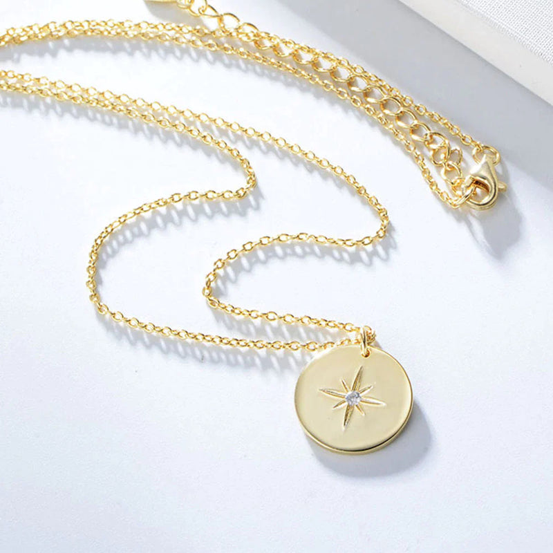 Stella Disc Necklace