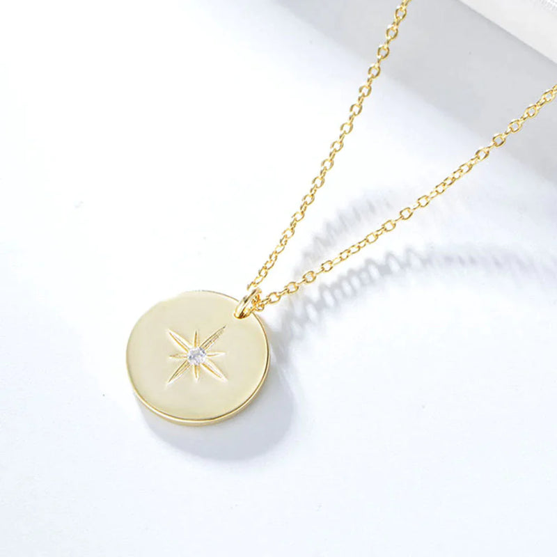 Stella Disc Necklace