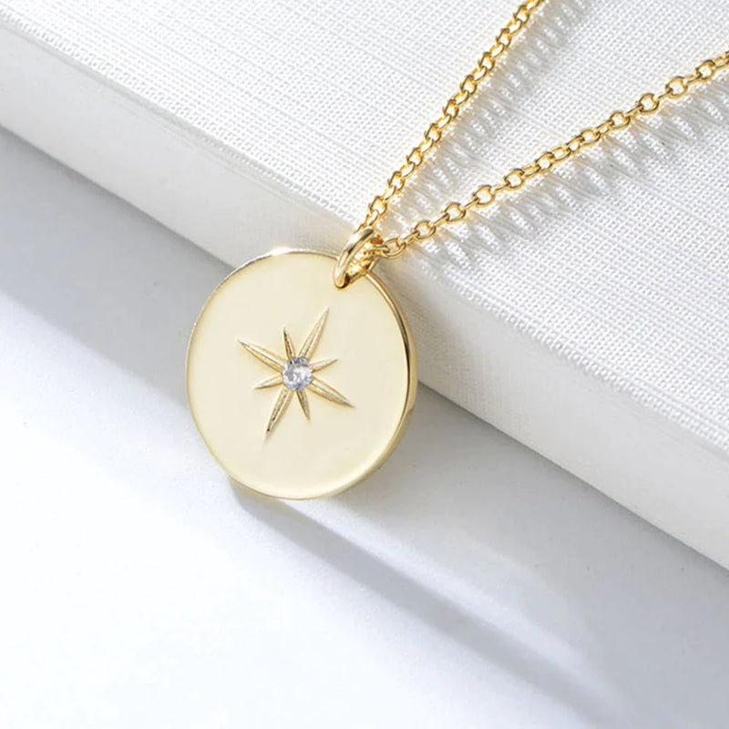 Stella Disc Necklace