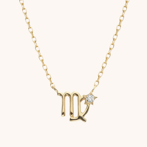 ZODIAC NECKLACE | VIRGO STAR SIGN