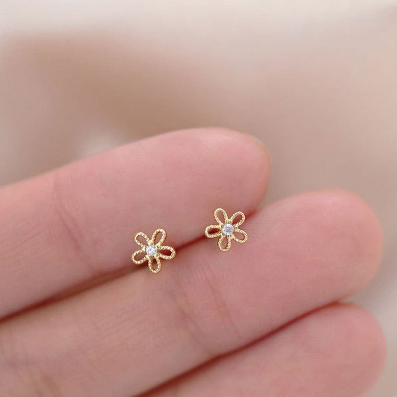 Flower Stud Earrings