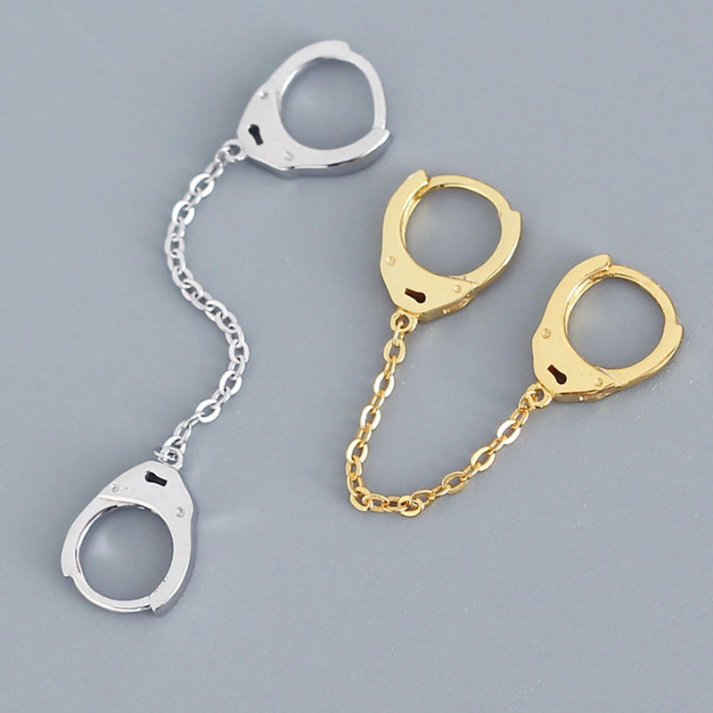 Handcuff Chain Earrings