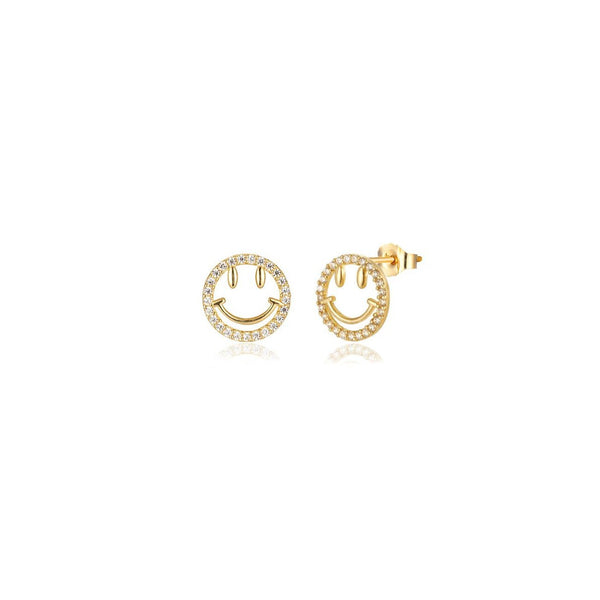 Smile Stud Earrings