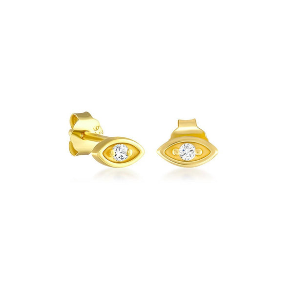 Tiny Eyes Stud Earrings