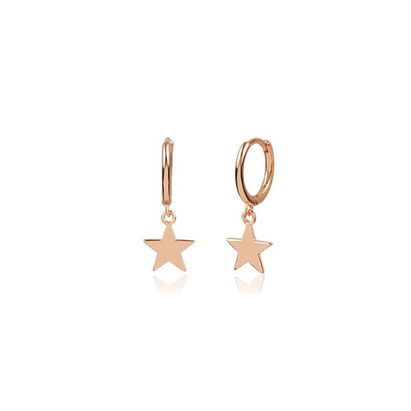 Tiny Star Dangle Huggies